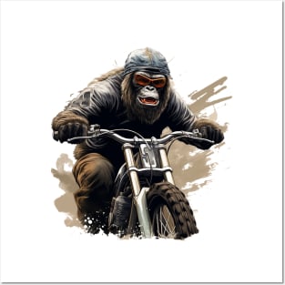 gorilla ride Posters and Art